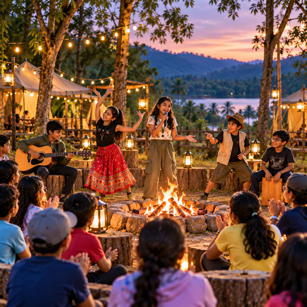 twilight campfire talent show